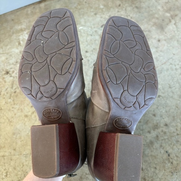 Kork-Ease Distressed Leather Boots Size 7.5M - Picture 11 of 13